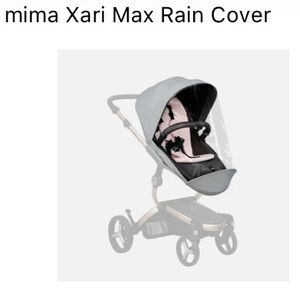 Xari Max Stroller Rain Cover - Black